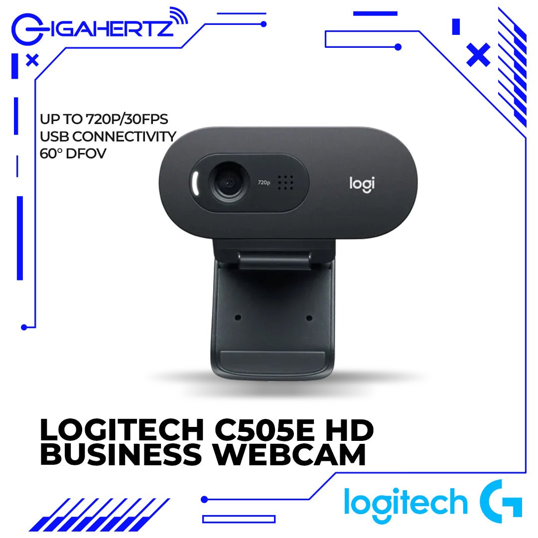 Logitech C505e HD BUSINESS WEBCAM | Gigahertz