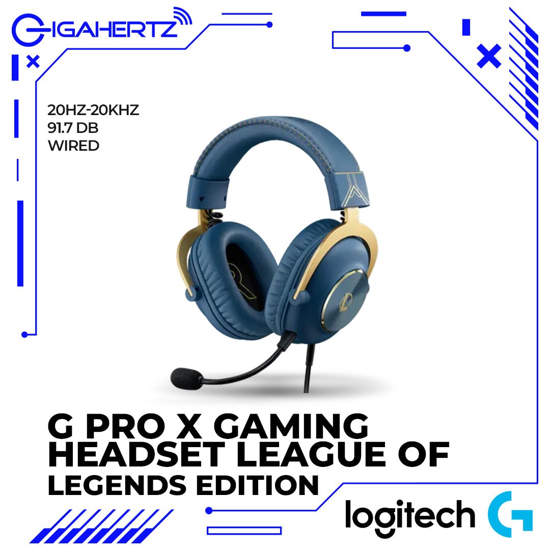 Logitech G PRO X Gaming Headset League Of Legends Edition | Gigahertz