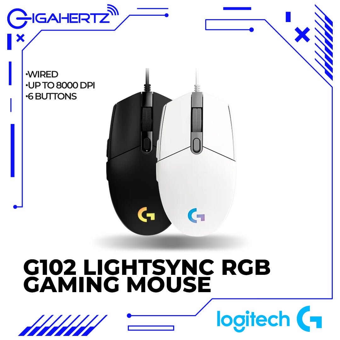 Logitech G102 LightSync Gaming Mouse | Gigahertz