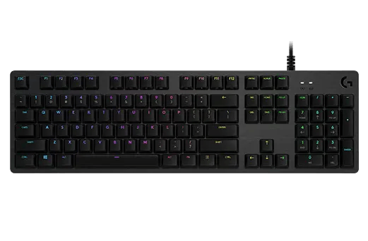 Logitech G512 Carbon LIGHTSYNC RGB Mechanical Gaming Keyboard | Gigahertz