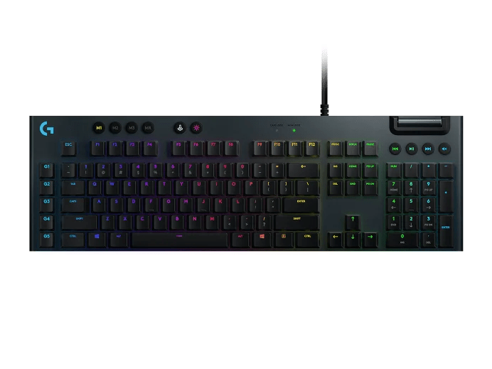 Logitech G813 LIGHTSYNC RGB Mechanical Gaming Keyboard | Gigahertz