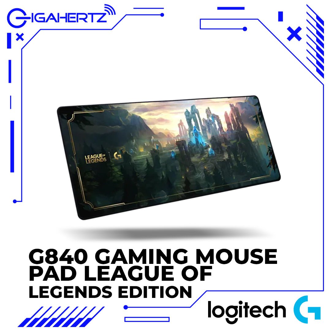 Logitech G840 Gaming Mouse Pad League Of Legends Edition | Gigahertz