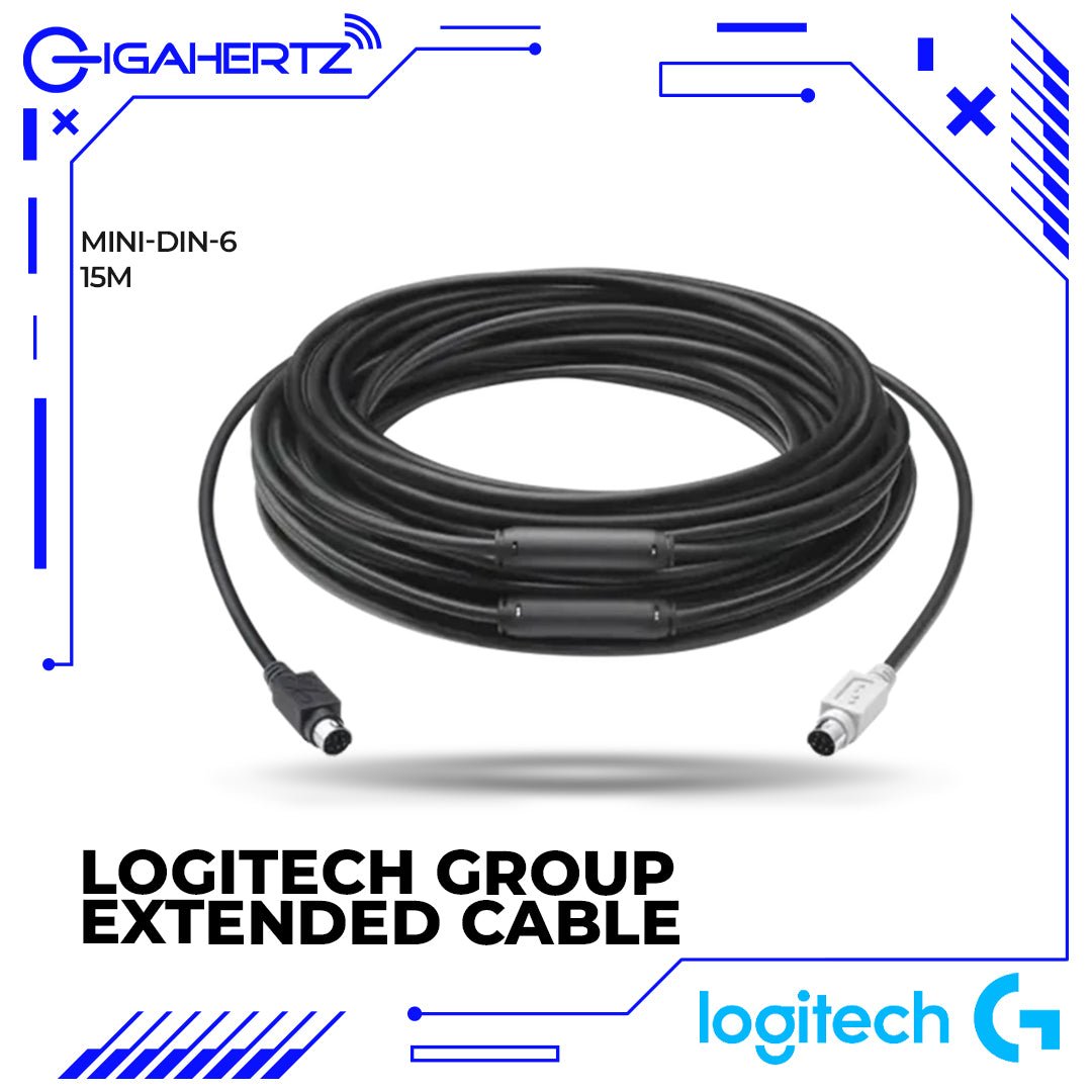 Logitech GROUP 15M EXTENDED CABLE | Gigahertz