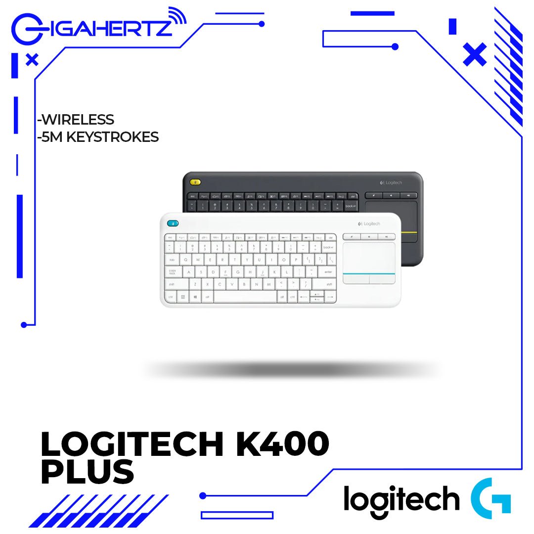 Logitech K400 Plus Wireless Touch Keyboard | Gigahertz