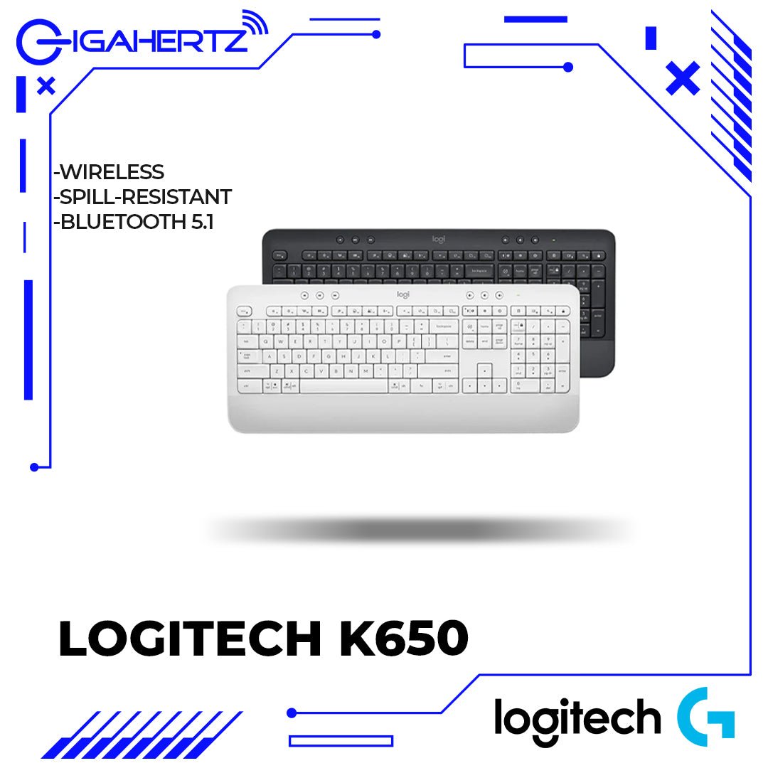 Logitech K650 Signature Wireless Keyboard | Gigahertz