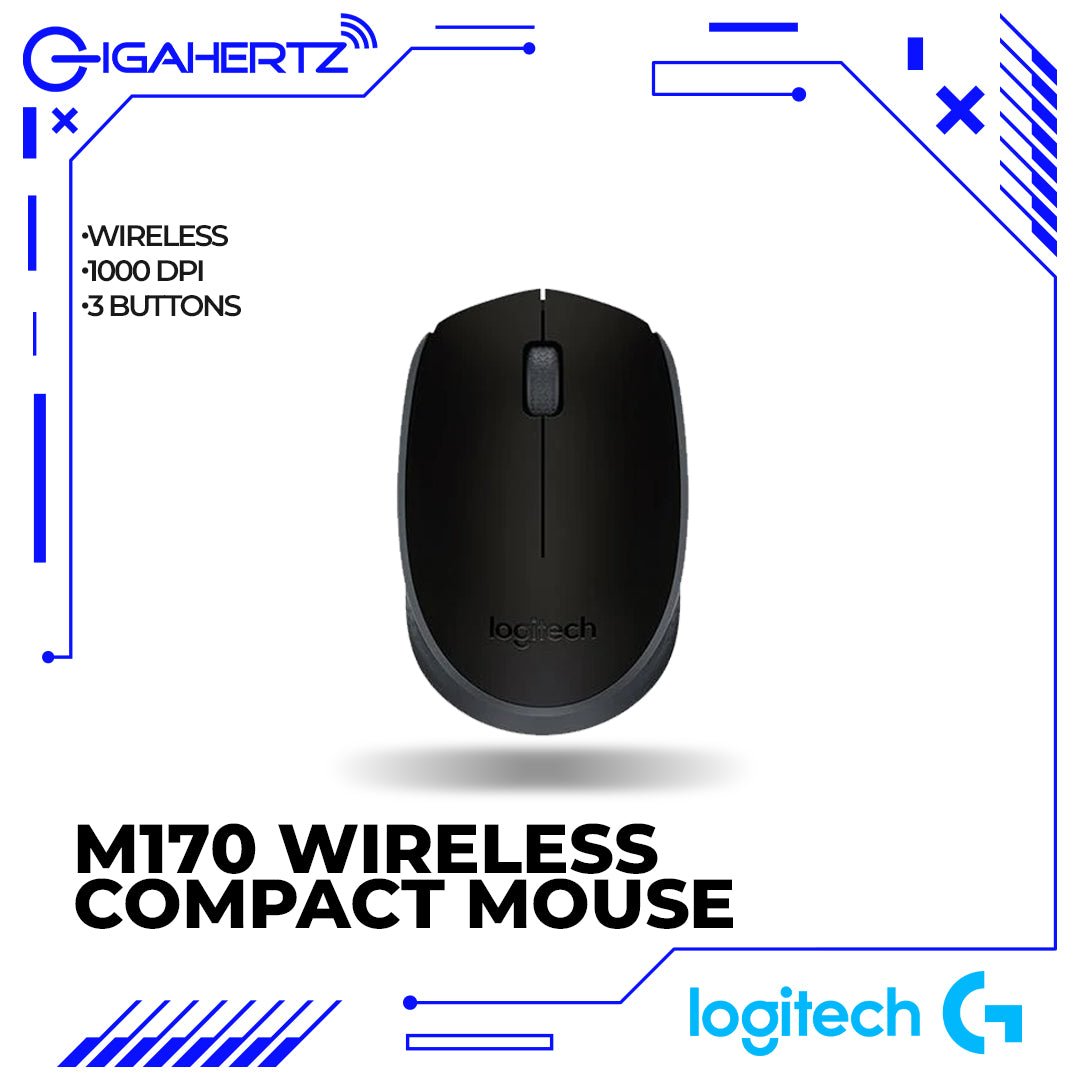 Logitech M170 Wireless Compact Mouse | Gigahertz