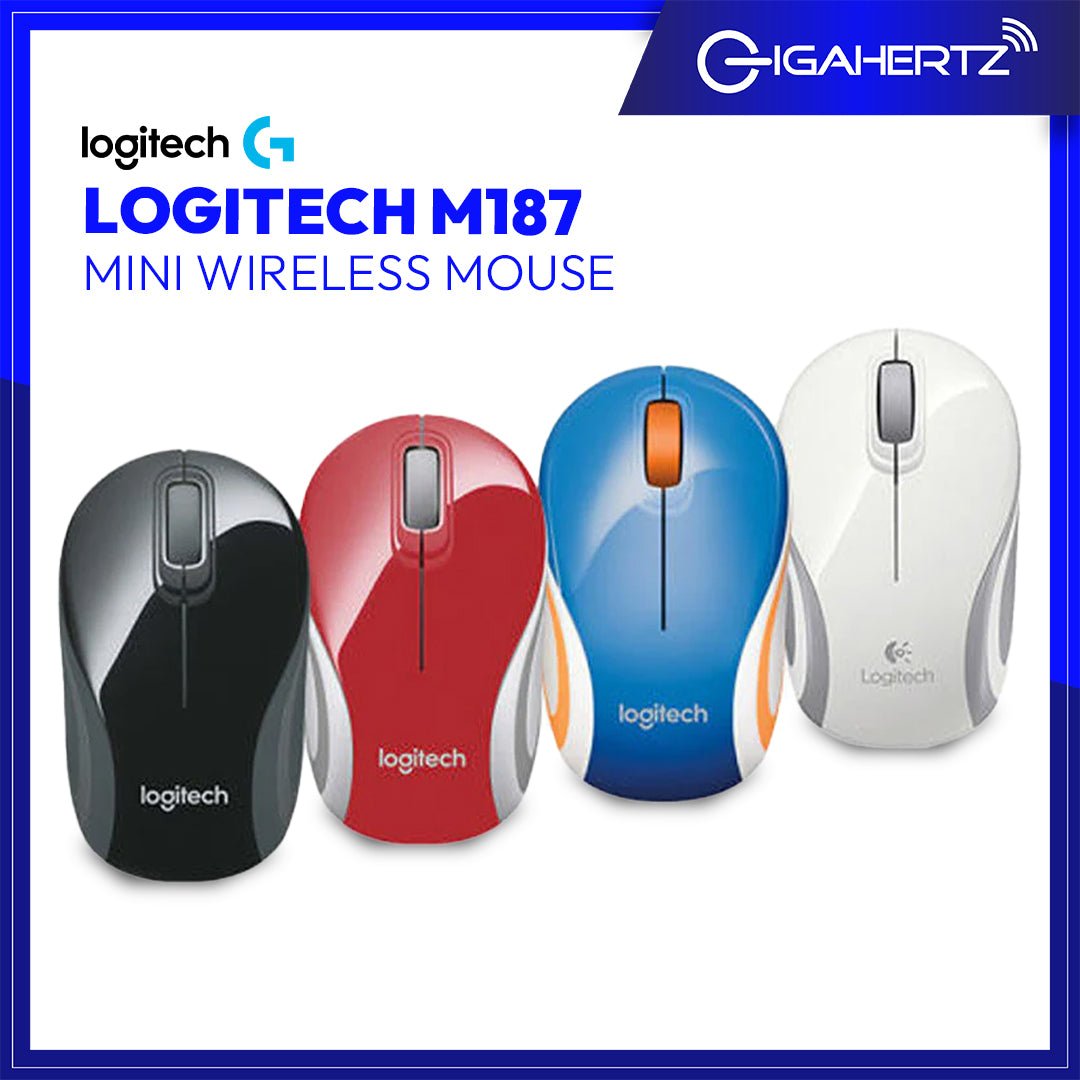 Logitech M187 Mini Wireless Mouse | Gigahertz