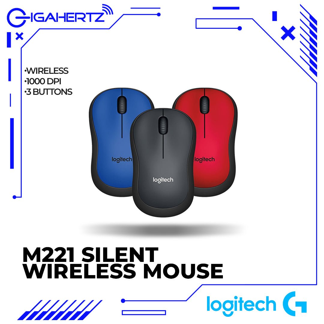 Logitech M221 Silent Wireless Mouse | Gigahertz