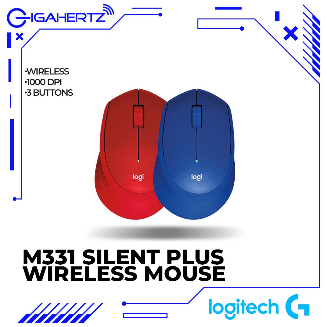 Logitech M331 Silent Plus Wireless Mouse | Gigahertz