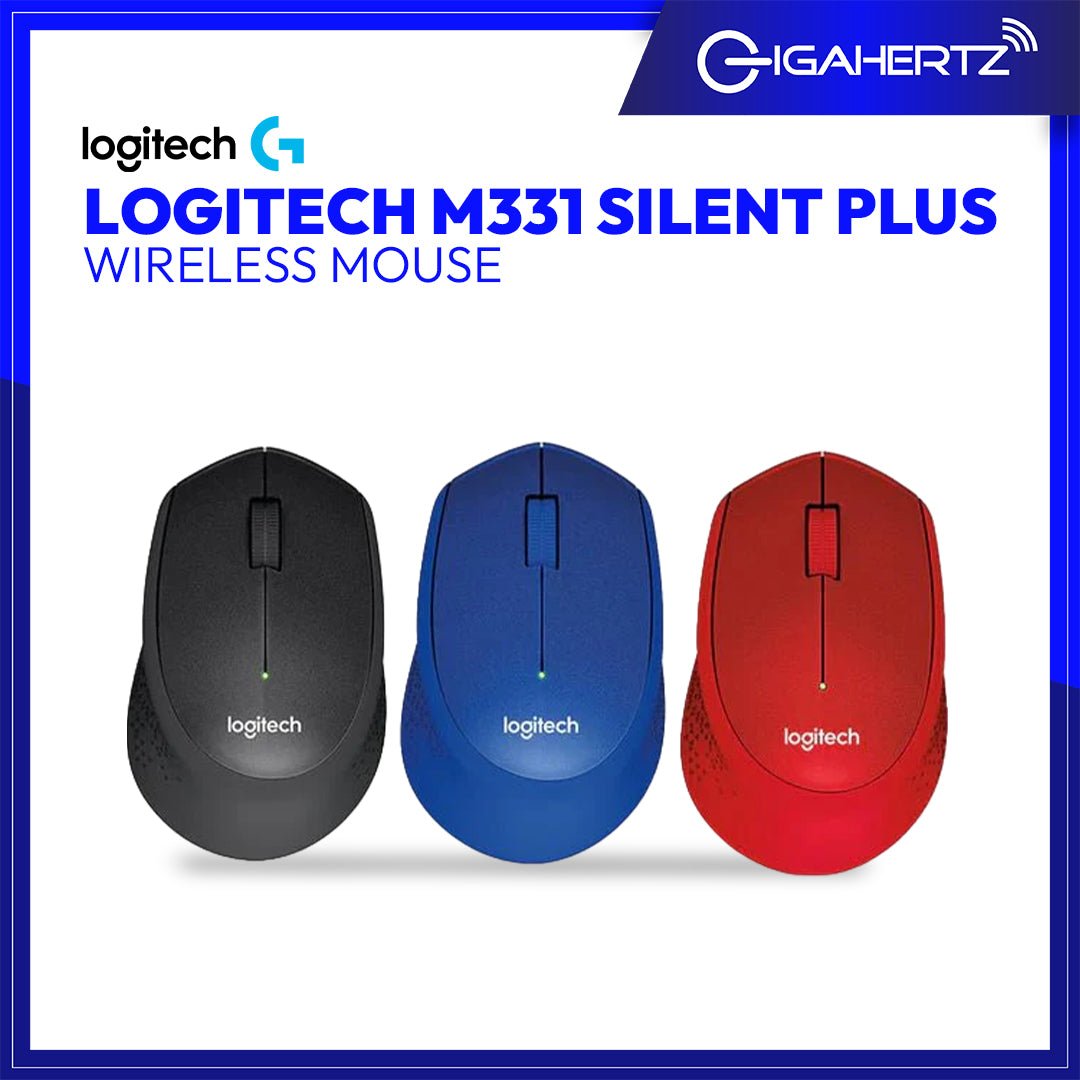 Logitech M331 Silent Plus Wireless Mouse | Gigahertz