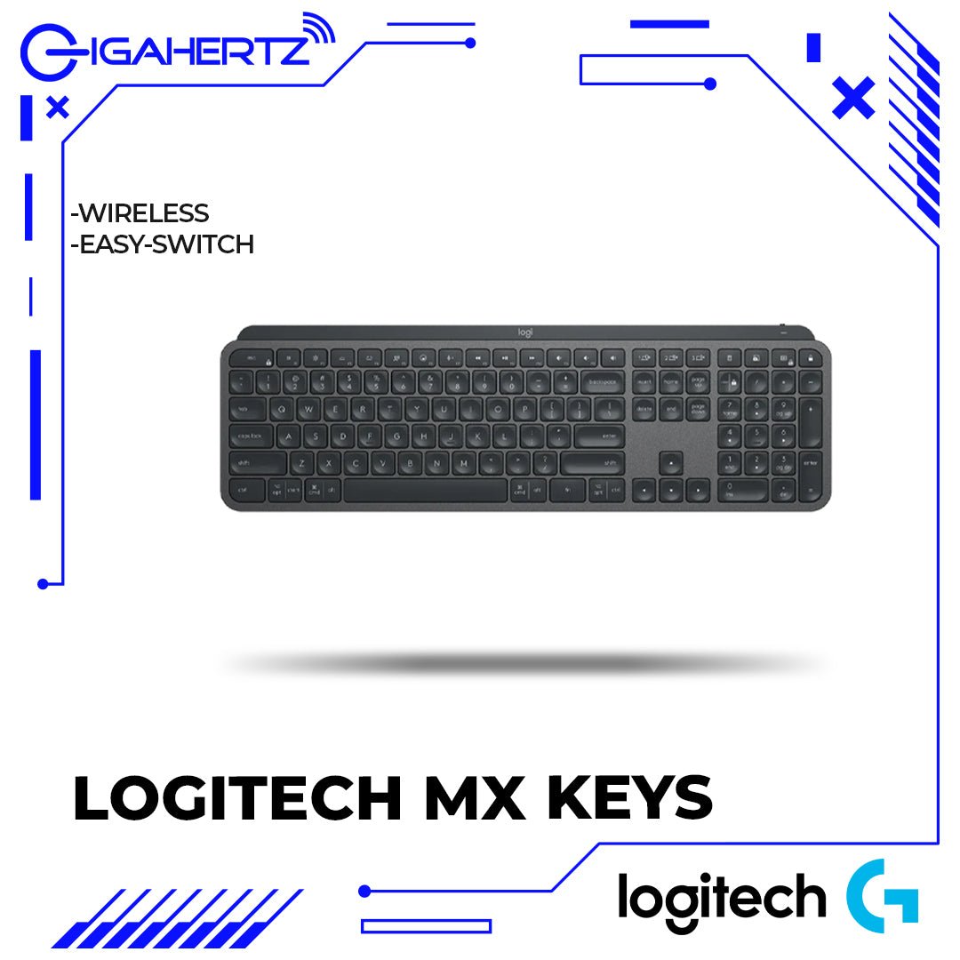 Logitech MX Keys Advanced Wireless Keyboard For Business | Gigahertz