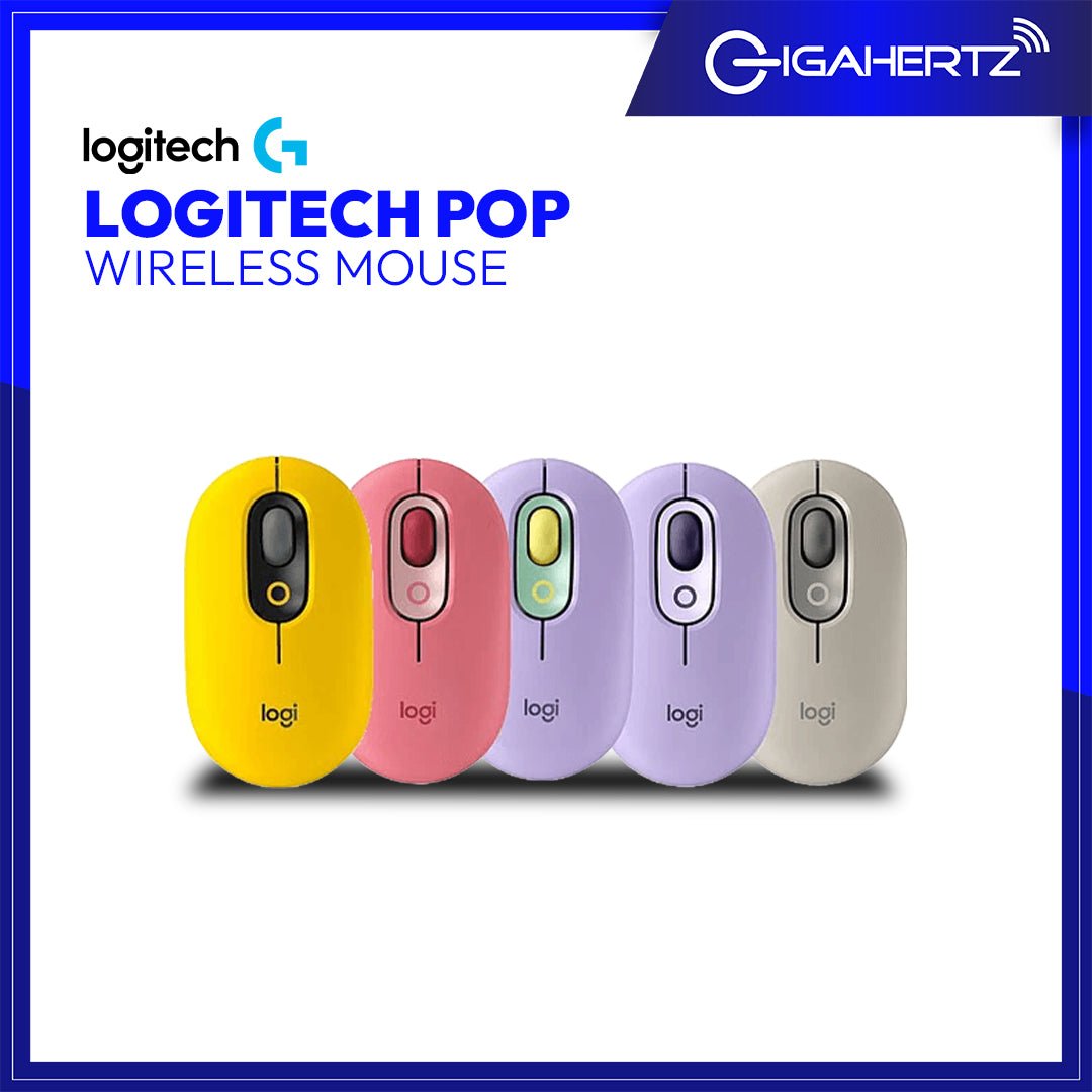 Logitech POP Wireless Mouse With Emoji Function Button | Gigahertz