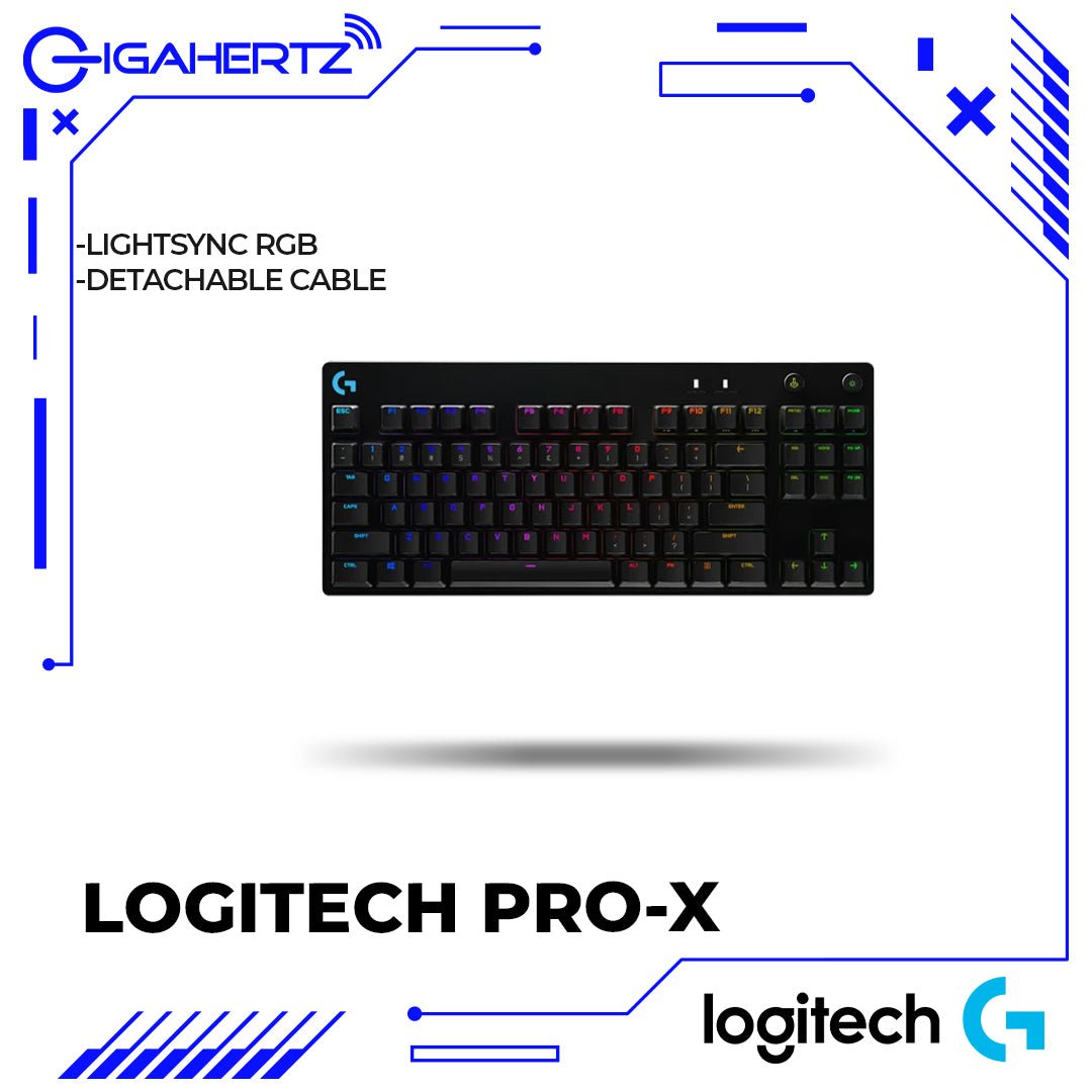 Logitech PRO - X - Keyboard | Gigahertz