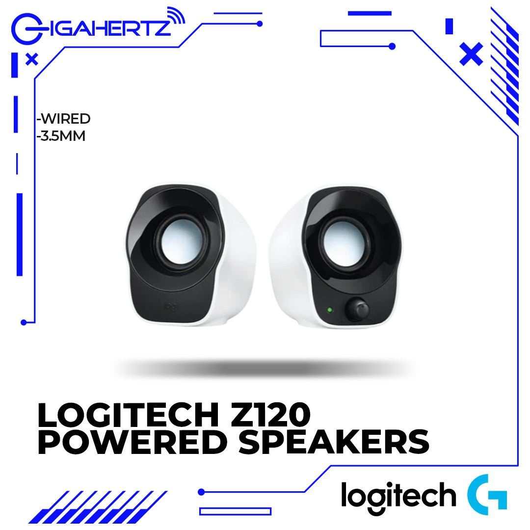 Logitech Z120 Compact Stereo USB Powered Speakers | Gigahertz