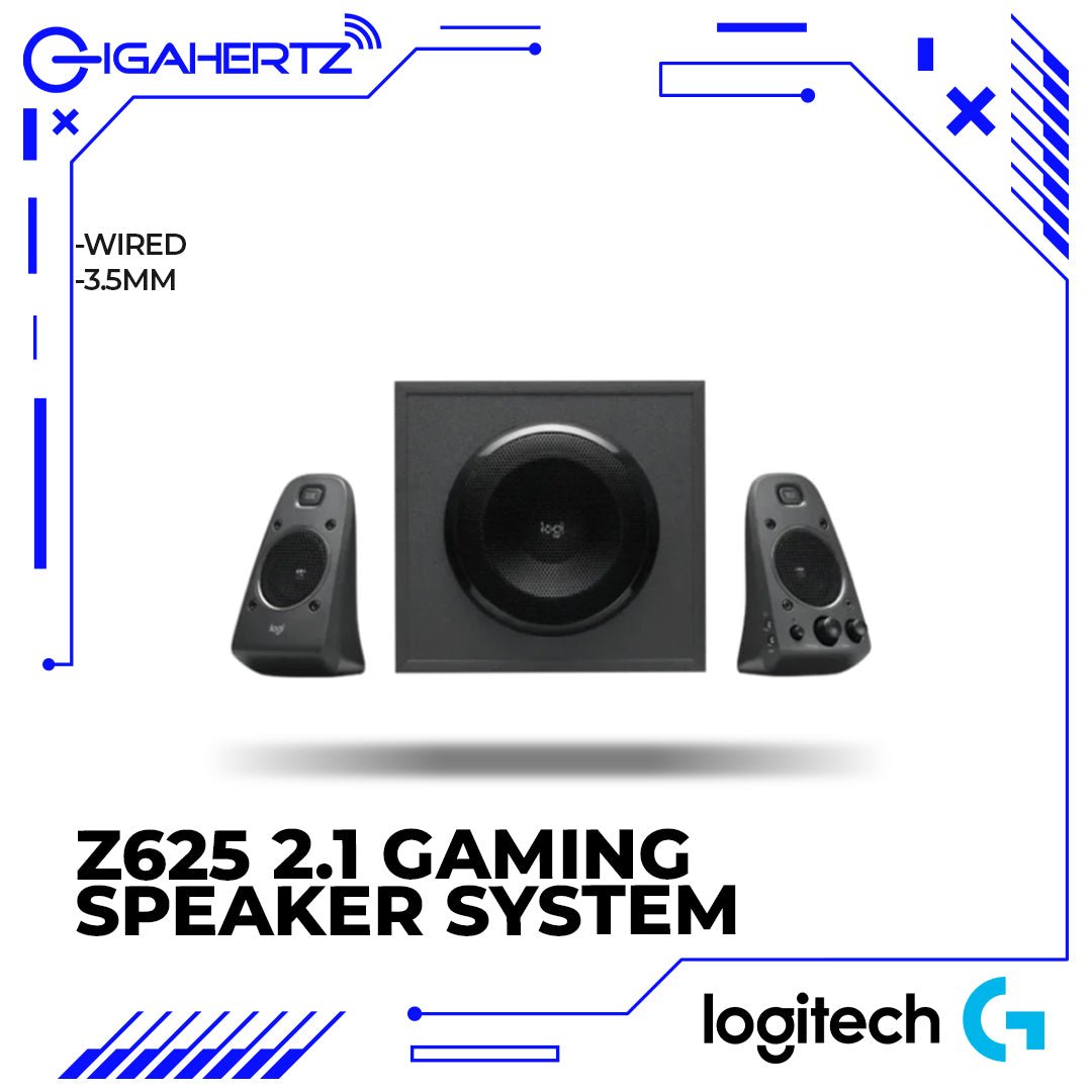 Logitech Z625 2.1 Gaming Speaker System | Gigahertz