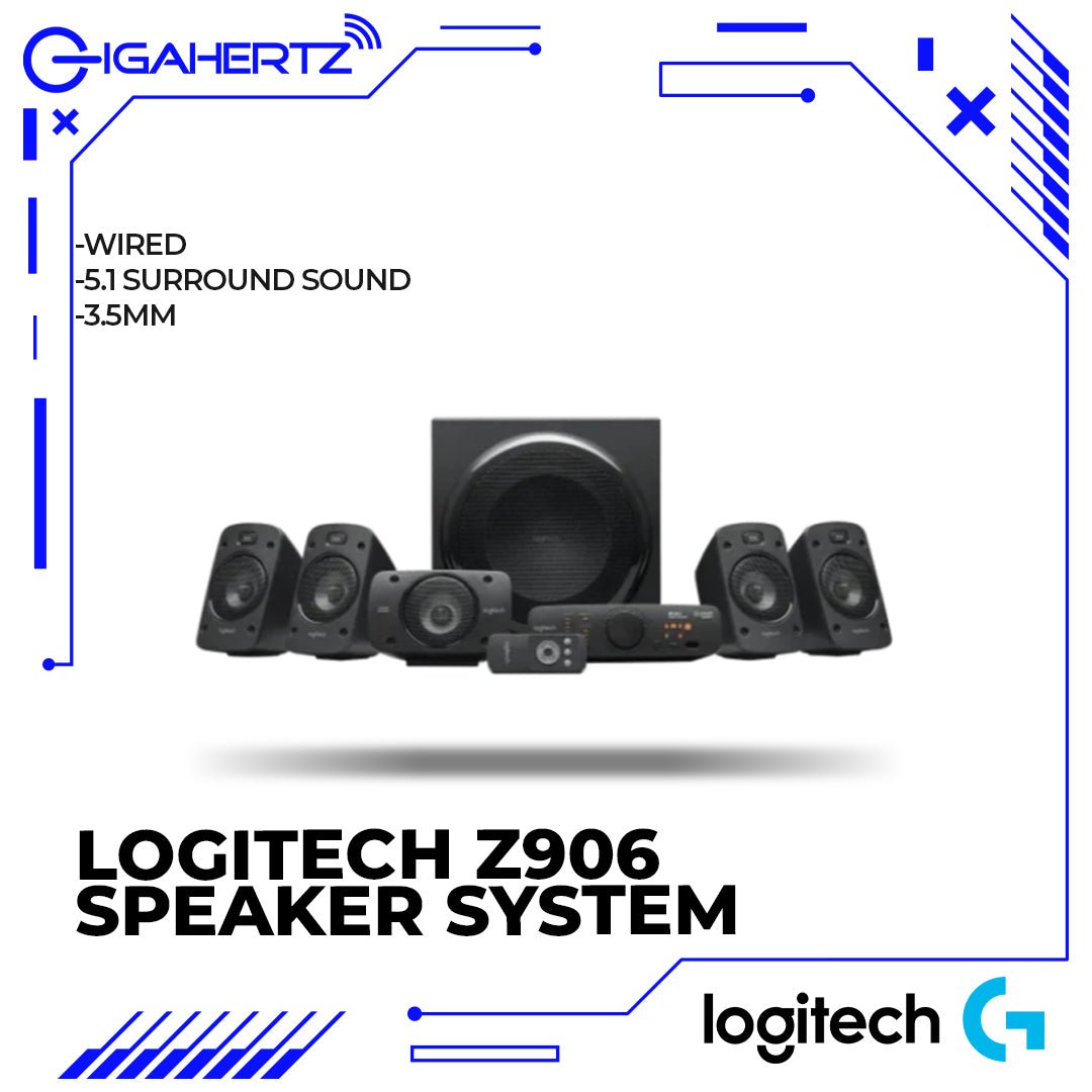 Logitech Z906 5.1 Surround Sound Speakers System | Gigahertz