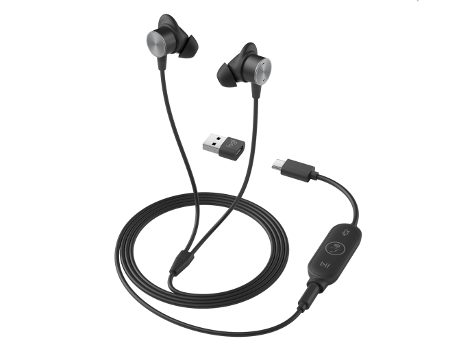 Logitech ZONE WIRED EARBUDS | Gigahertz