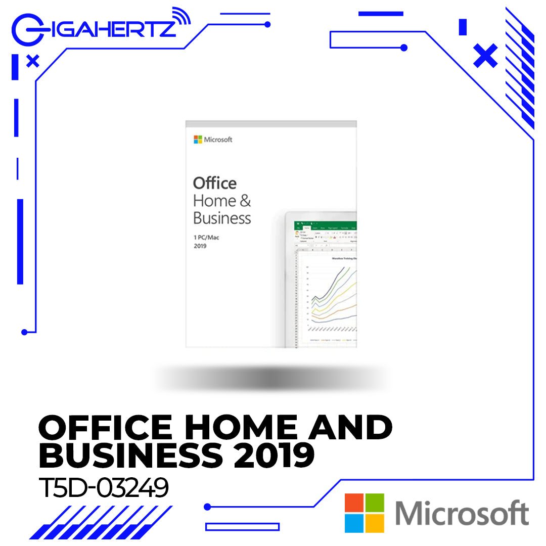 Microsoft Office Home And Business 2019 Eng APAC EM Medialess T5D - 03249 | Gigahertz