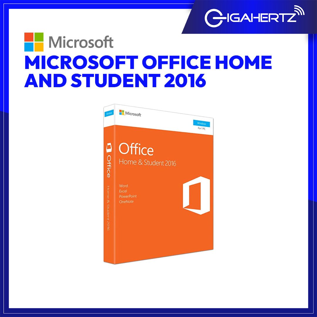 Microsoft Office Home And Student 2016 PKC | Gigahertz