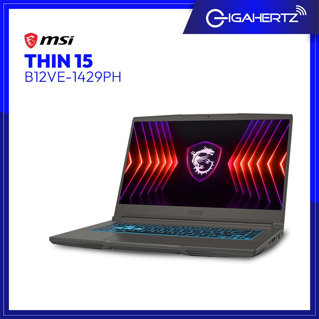 MSI Thin B12VE - 1429PH Gaming Laptop | 15.6