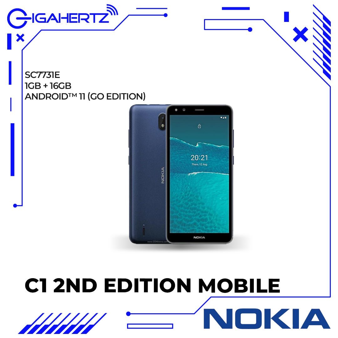 Nokia C1 2nd Edition Mobile | Gigahertz