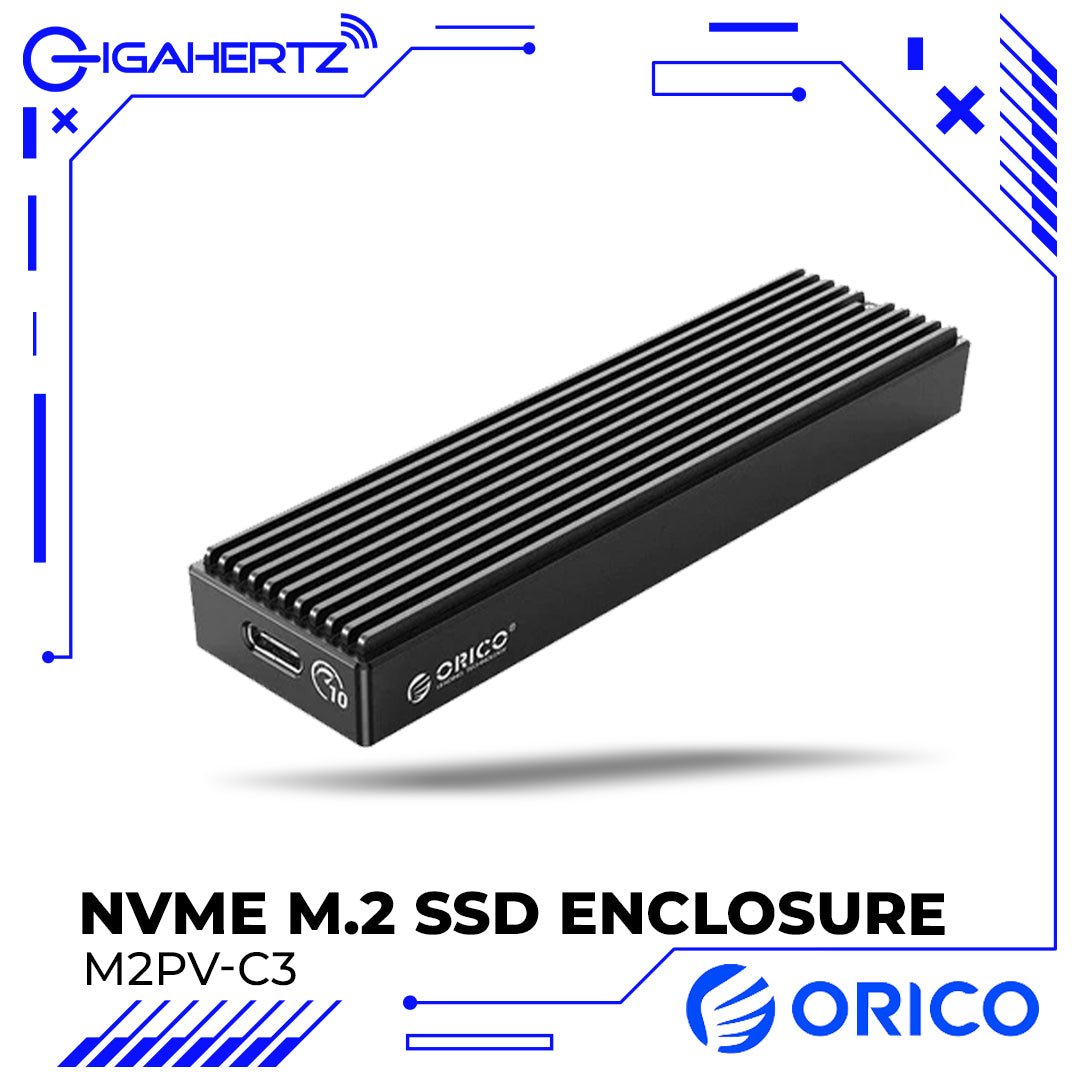 Orico NVME M.2 SSD Enclosure (M2PV - C3) | Gigahertz