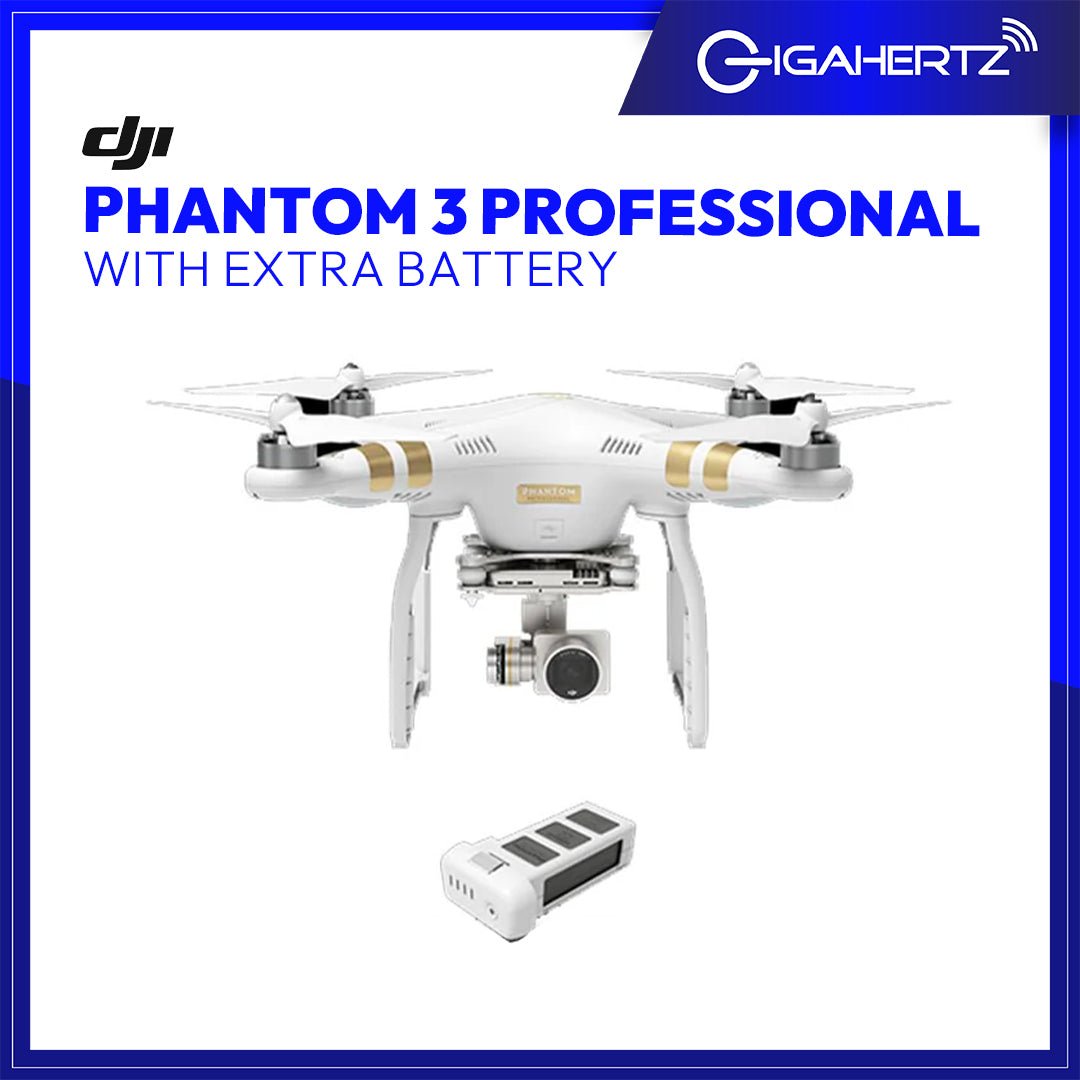 Phantom 3 Professional with Extra Battery | Gigahertz