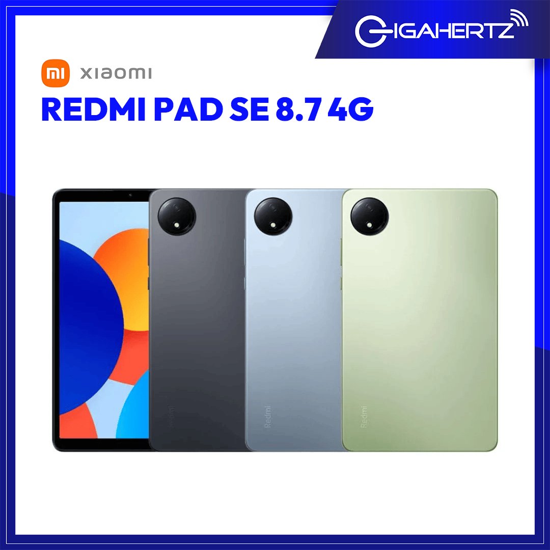 Redmi Pad SE 8.7 4G | 4GB RAM + 64GB/128GB | Gigahertz