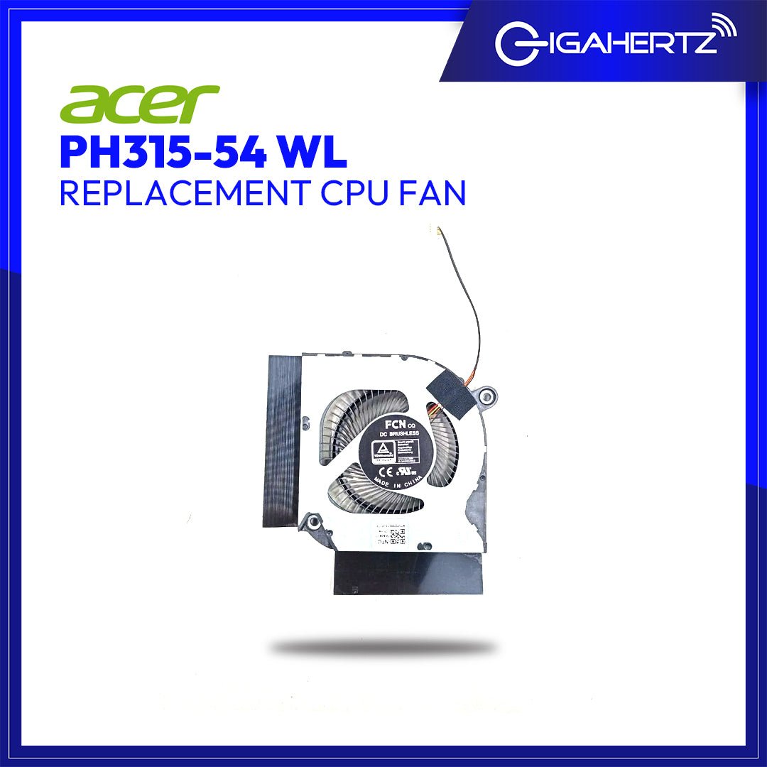 Replacement Acer CPU Fan for Acer PH315 - 54 WL | Gigahertz