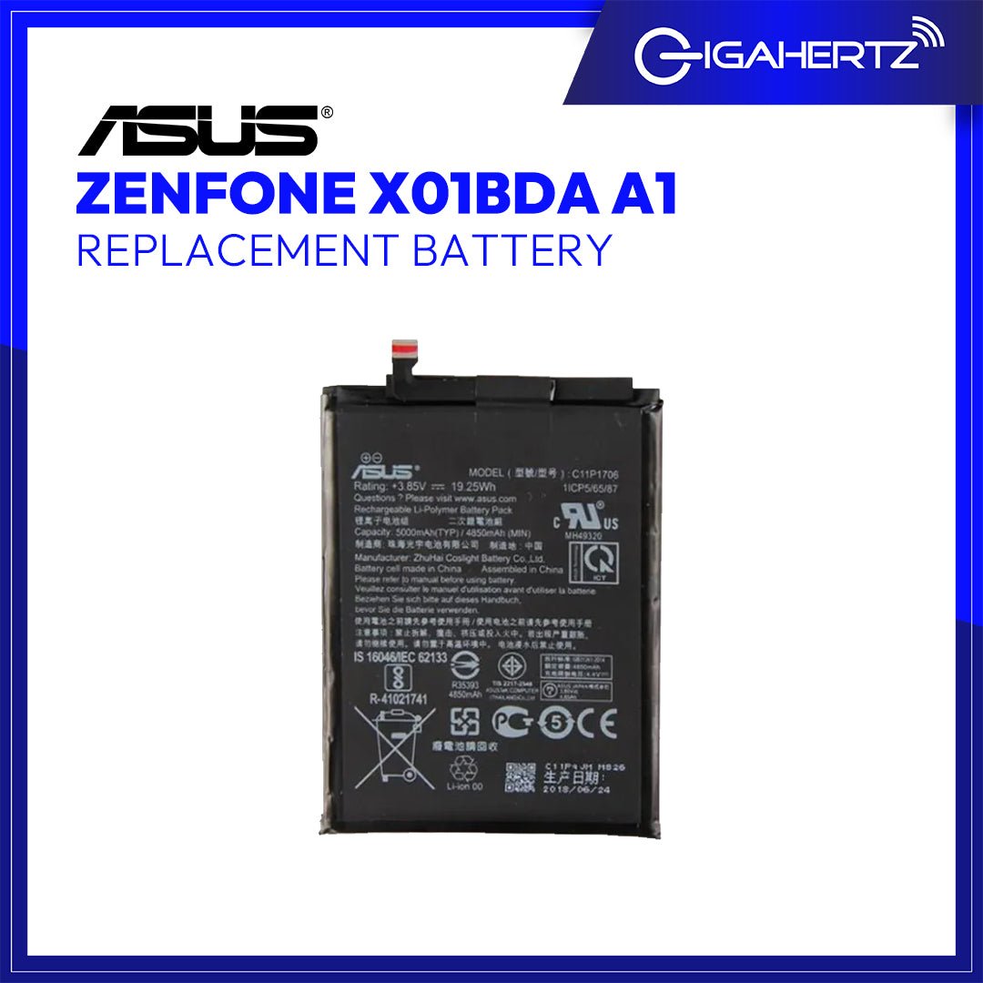 Replacement Asus Battery Zenfone X01BDA A1 | Gigahertz