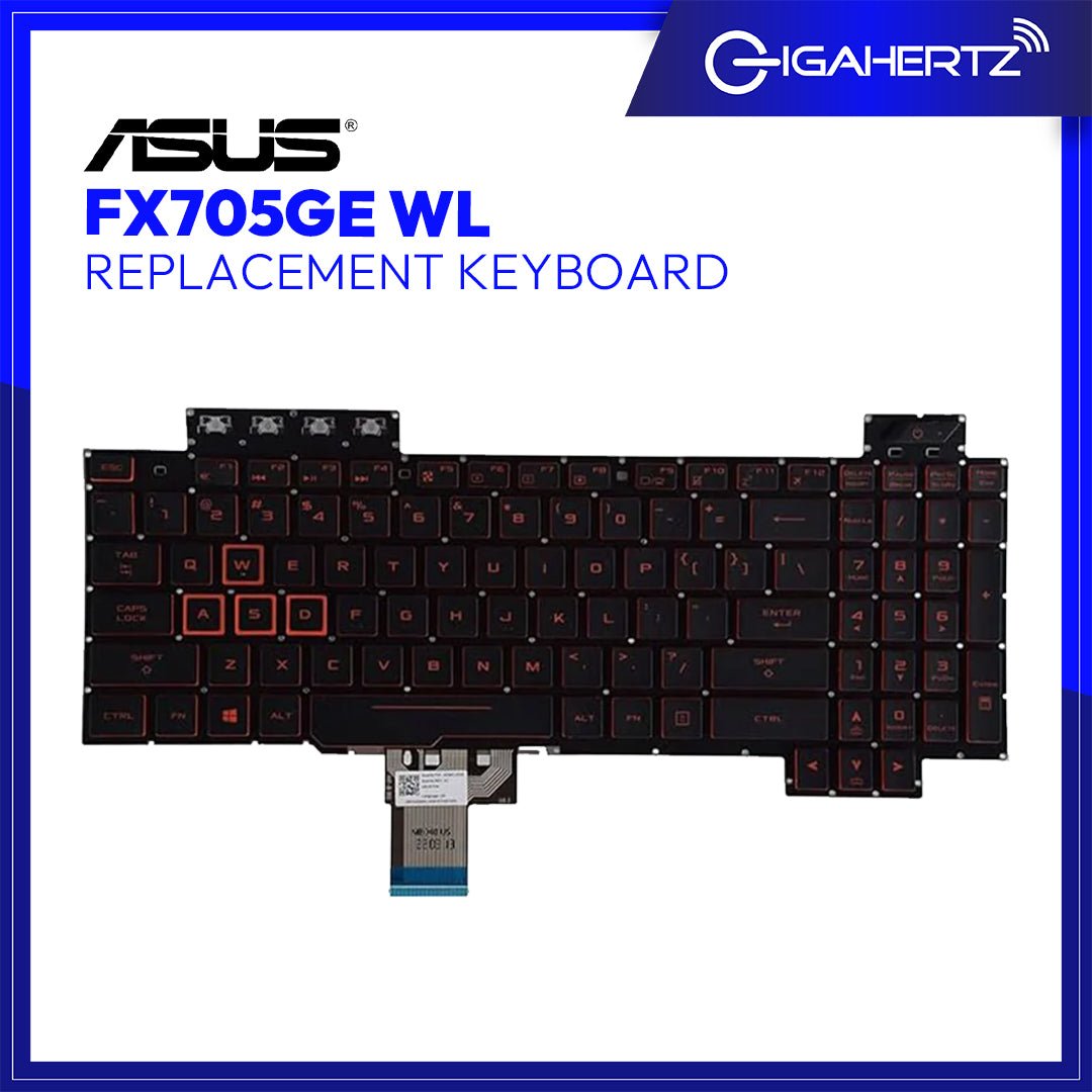 Replacement Asus Keyboard FX705GE WL | Gigahertz