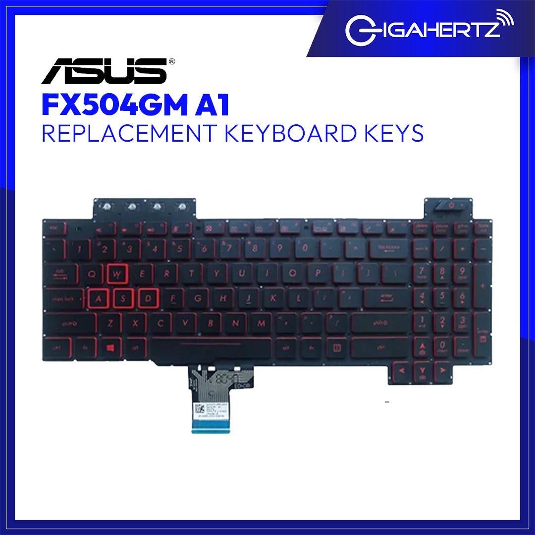 Replacement Asus Keyboard Keys FX504GM A1 | Gigahertz