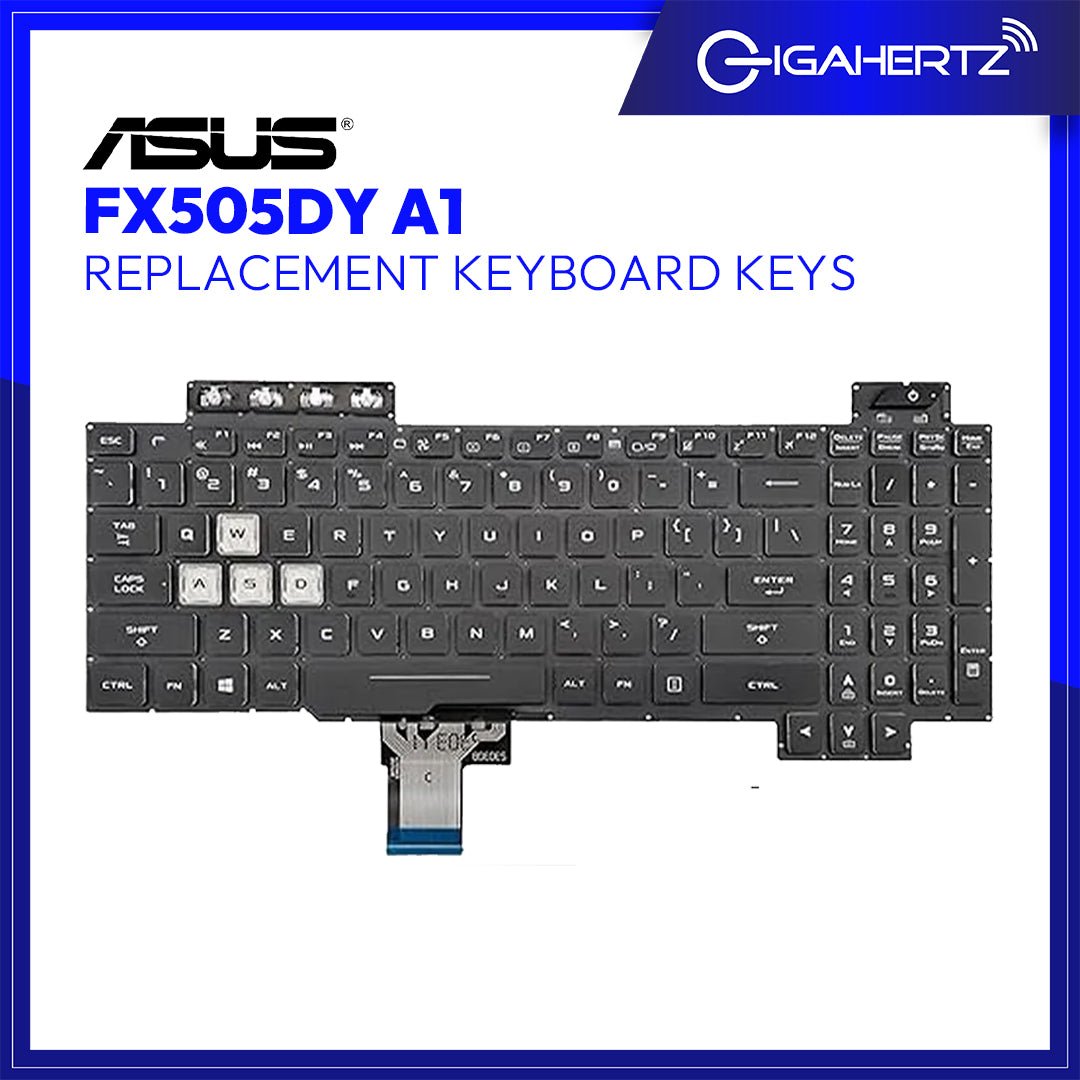 Replacement Asus Keyboard Keys FX505DY A1 | Gigahertz