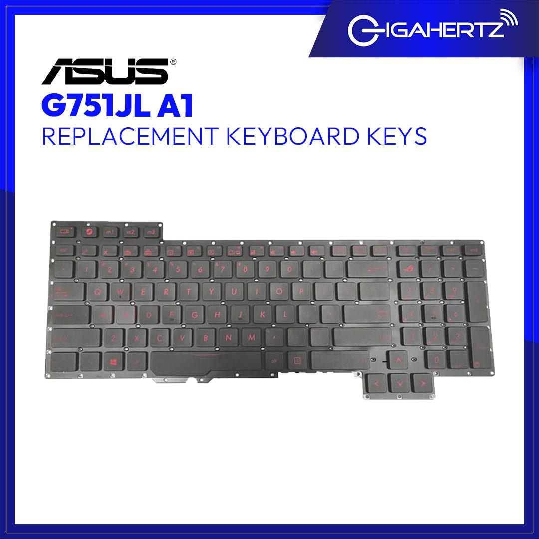 Replacement Asus Keyboard Keys G751JL A1 | Gigahertz