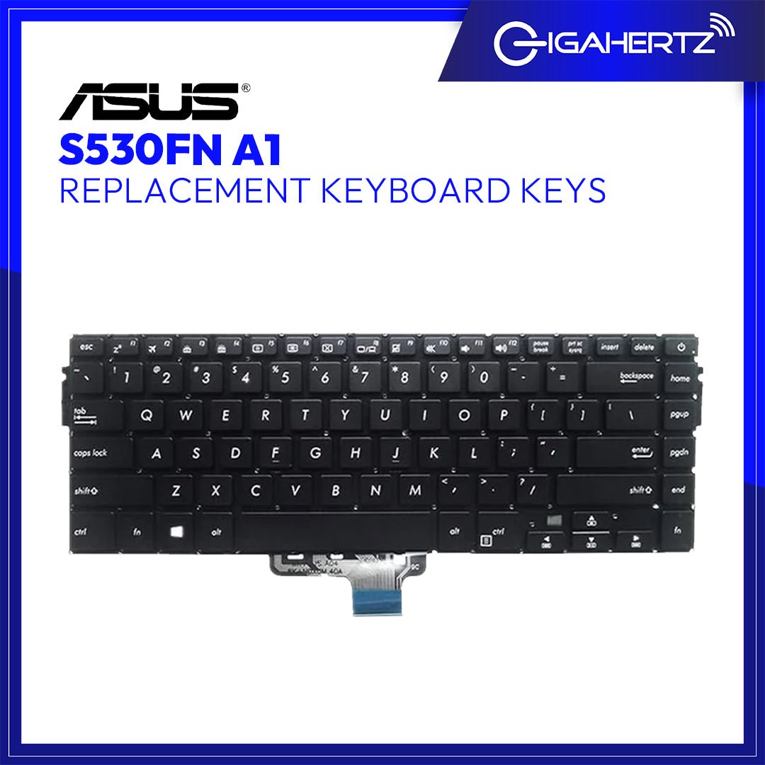 Replacement Asus Keyboard Keys S530FN A1 | Gigahertz