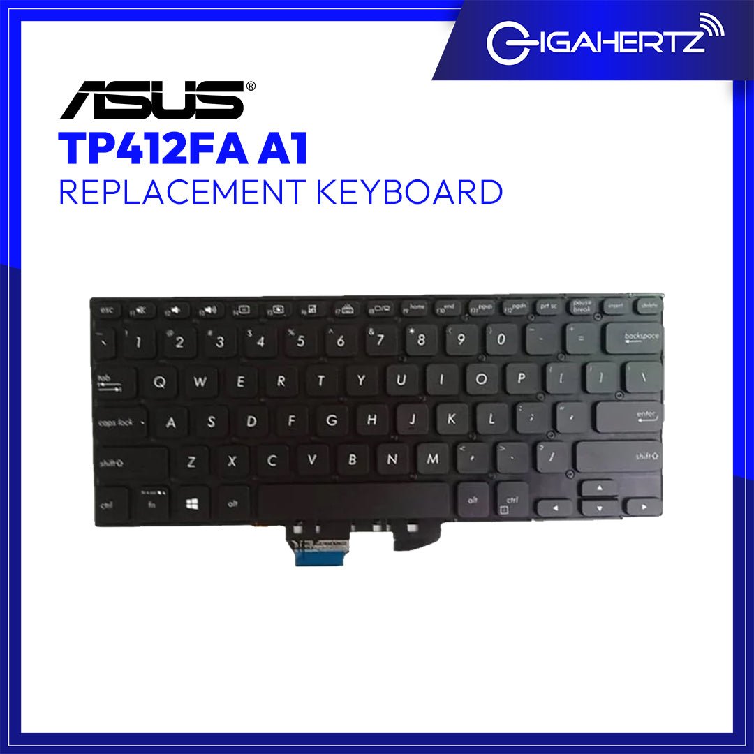 Replacement Asus Keyboard Keys TP412FA A1 | Gigahertz