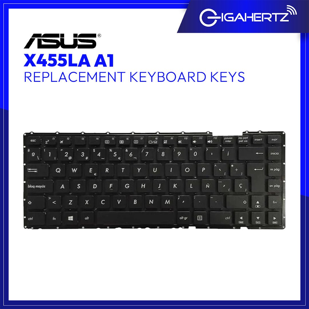 Replacement Asus Keyboard Keys X455LA A1 | Gigahertz