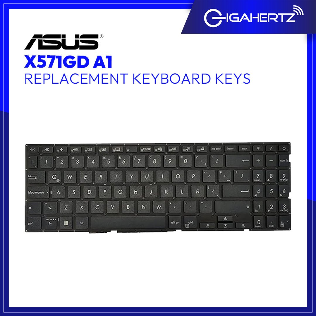 Replacement Asus Keyboard Keys X571GD A1 | Gigahertz