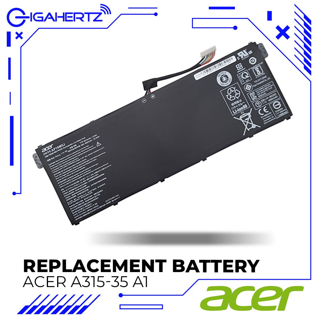 Replacement Battery for Acer A315 - 35 A1 | Gigahertz