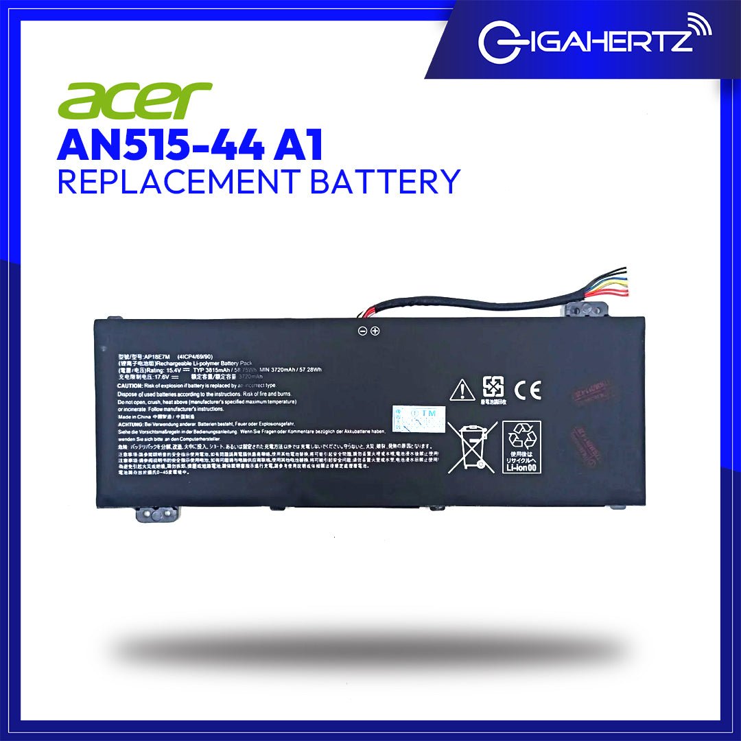 Replacement Battery for Acer AN515 - 44 A1 | Gigahertz