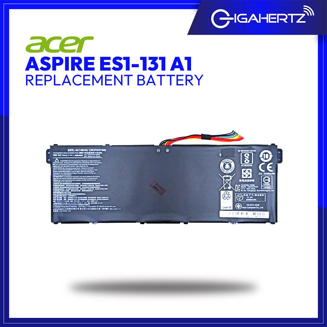 Replacement Battery for Acer Aspire ES1 - 131 A1 | Gigahertz