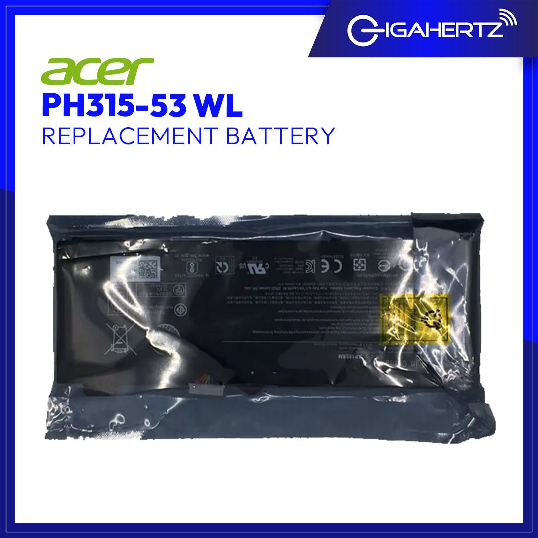 Replacement Battery for Acer PH315 - 53 WL | Gigahertz