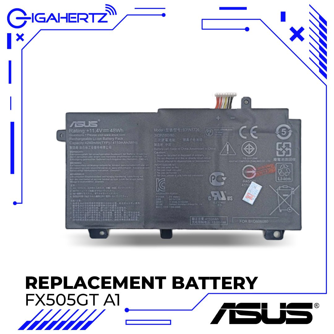 Replacement Battery for Asus FX505GT A1 | Gigahertz