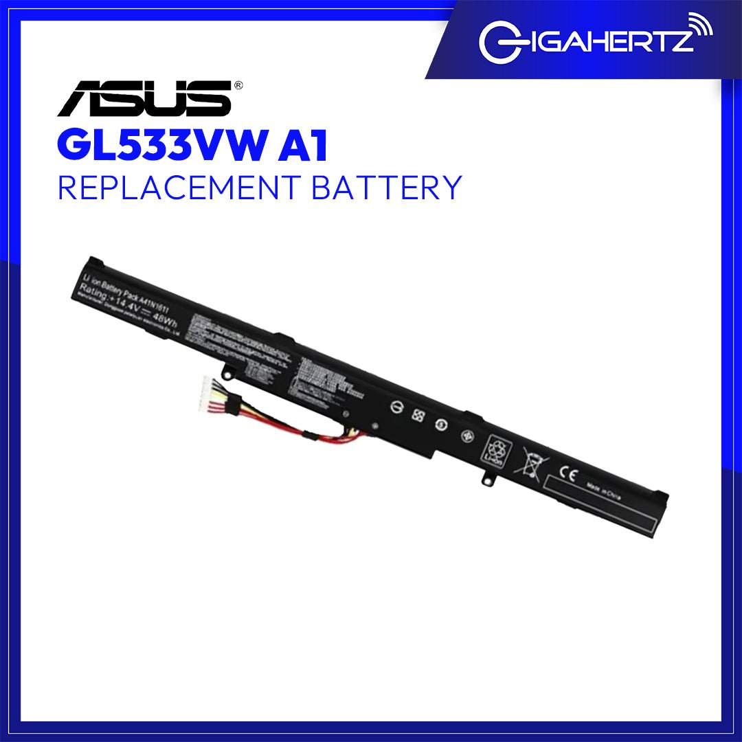 Replacement Battery for Asus GL533VW A1 | Gigahertz