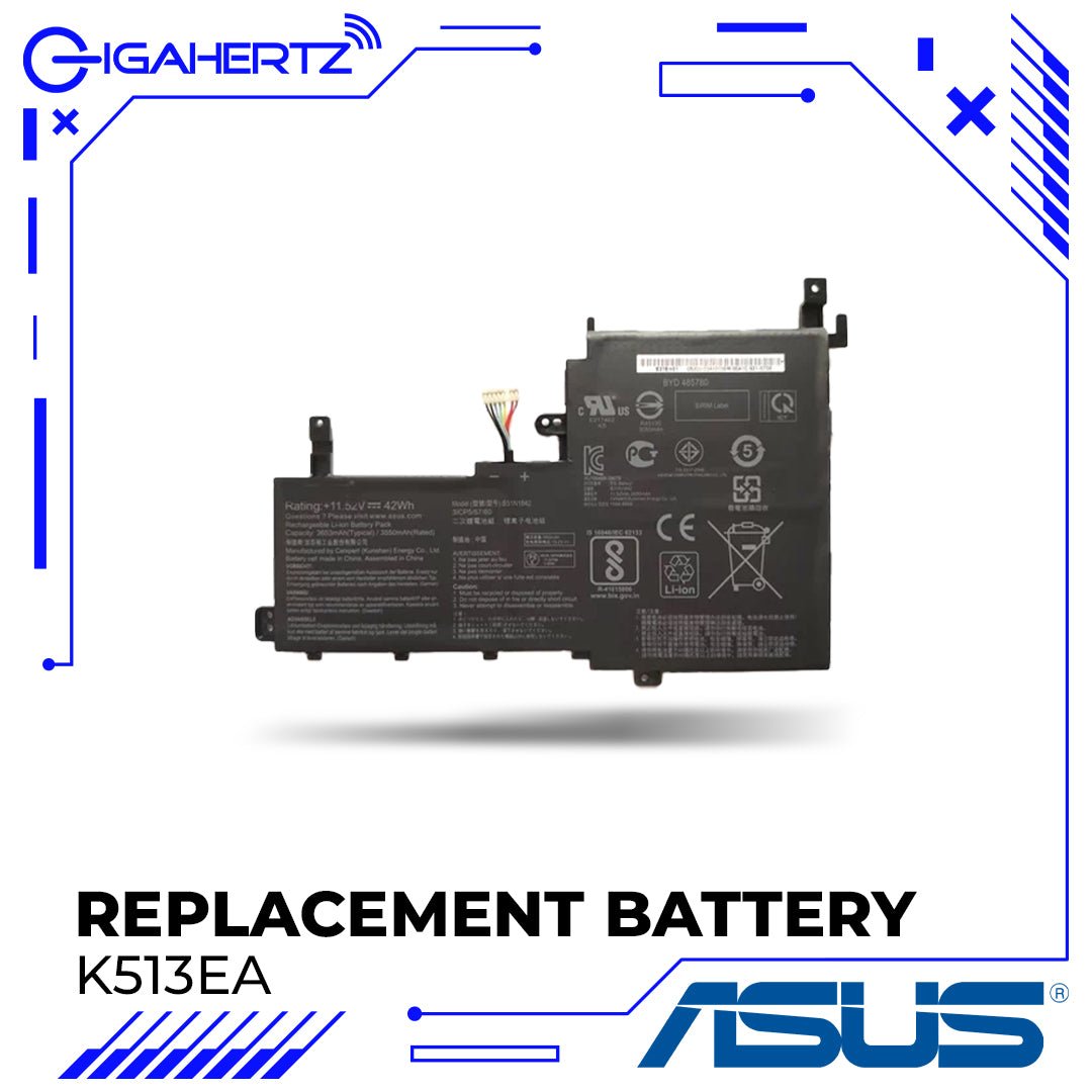 Replacement Battery for Asus K513EA A1 | Gigahertz