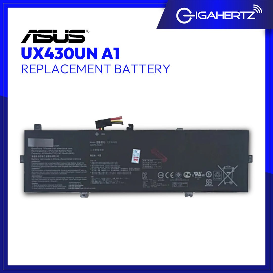 Replacement Battery for Asus UX430UN A1 | Gigahertz