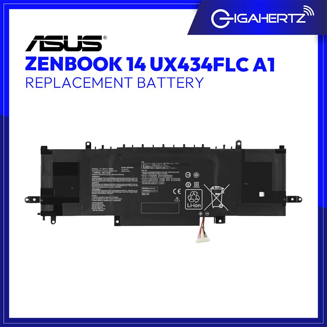 Replacement Battery for Asus ZenBook 14 UX434FLC A1 | Gigahertz