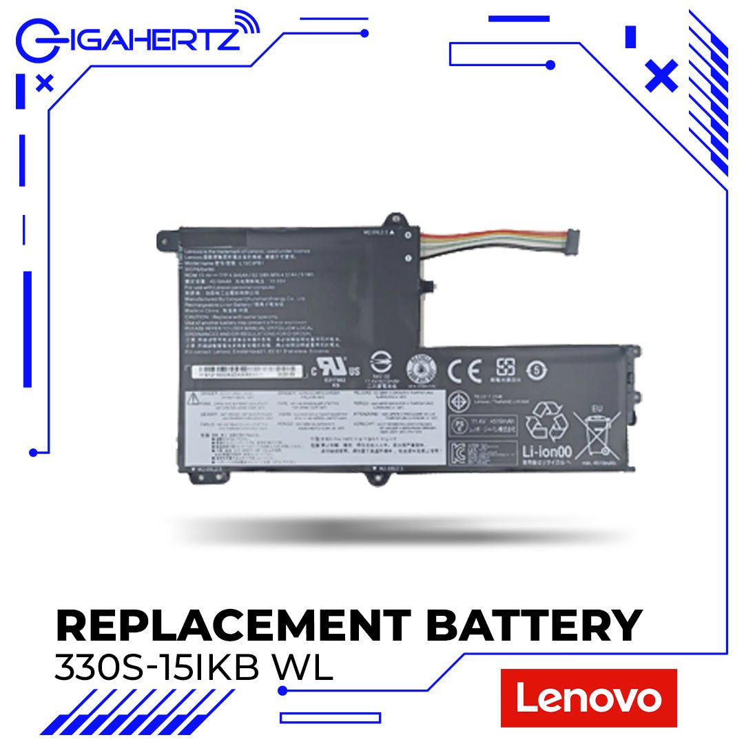 Replacement Battery for Lenovo 330S - 15IKB WL | Gigahertz