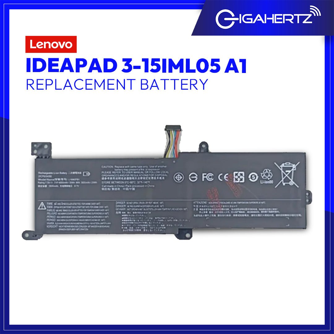 Replacement Battery for Lenovo IdeaPad 3 - 15IML05 A1 | Gigahertz