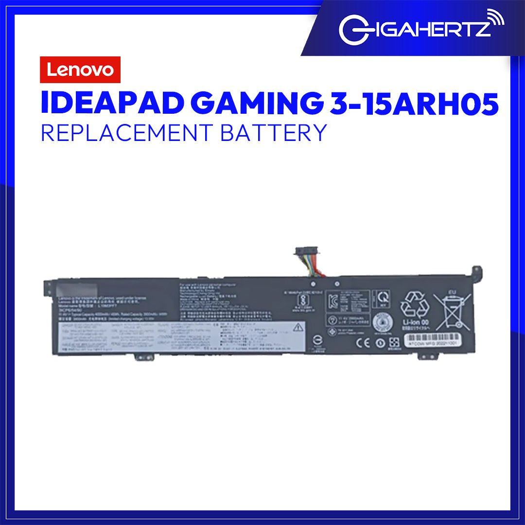 Replacement Battery for Lenovo IdeaPad Gaming 3 - 15ARH05 A1 | Gigahertz